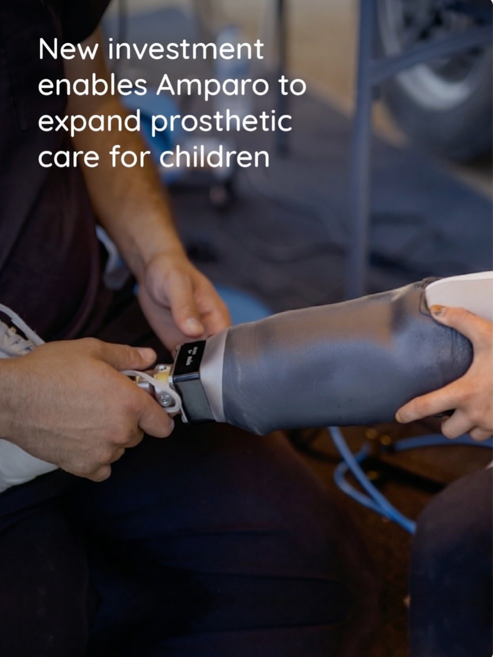 Amparo socket — patient fitting